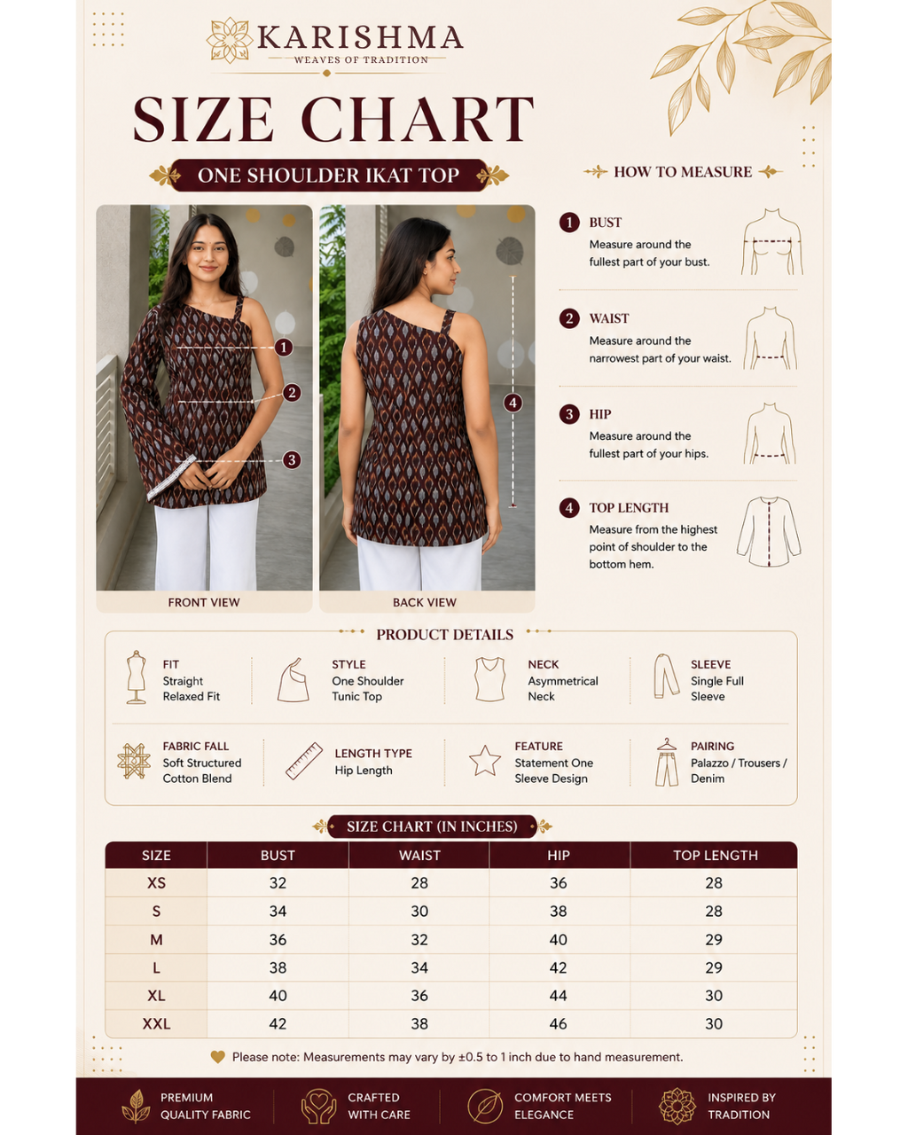 Aarunya One-Shoulder Co-ord