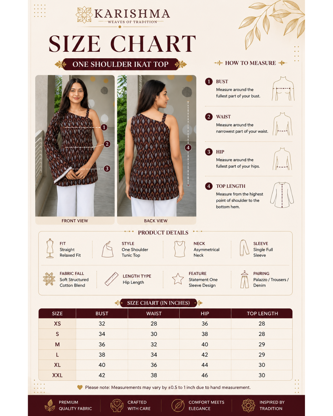 Aarunya One-Shoulder Co-ord