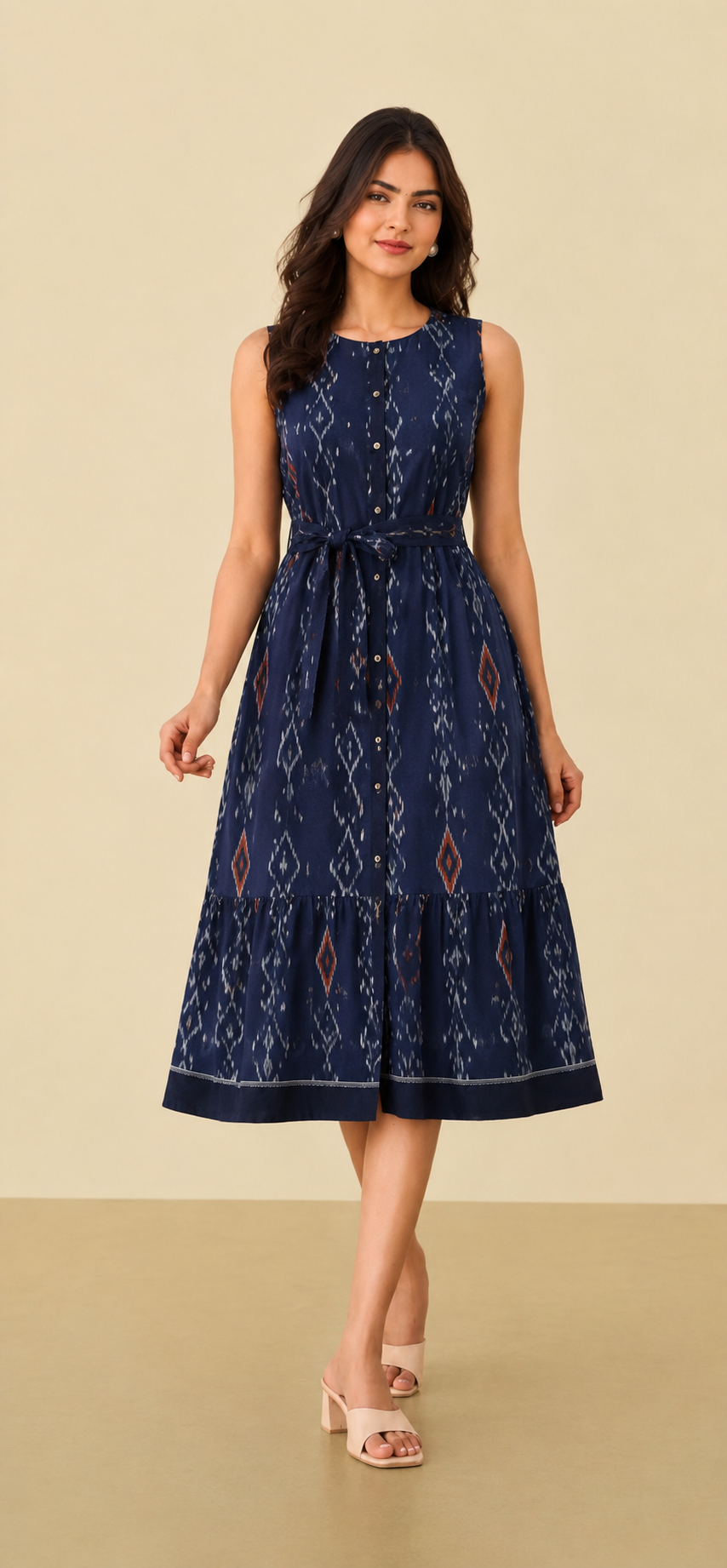 RaatRani Belted Dress