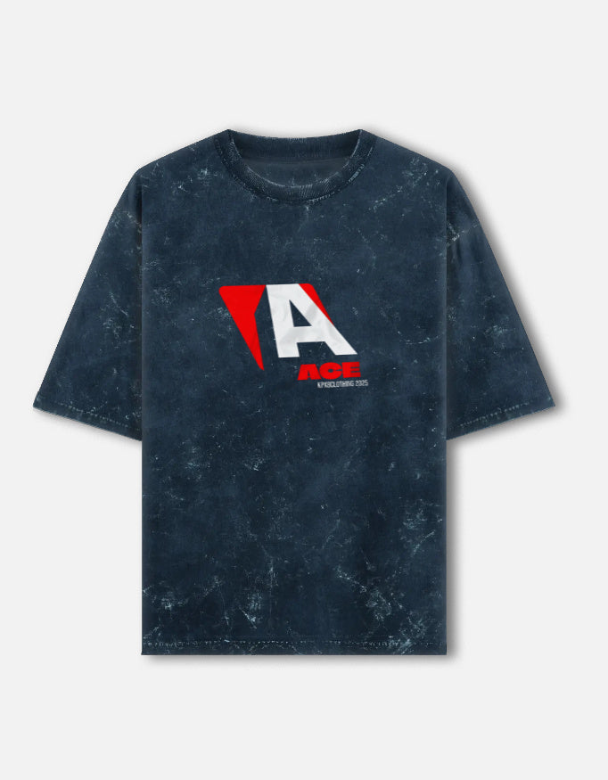Unisex Acid Washed Oversized Tee