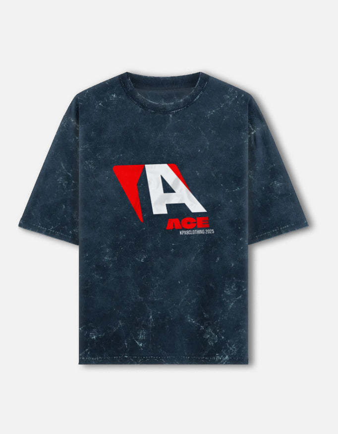 Unisex Acid Washed Oversized Tee