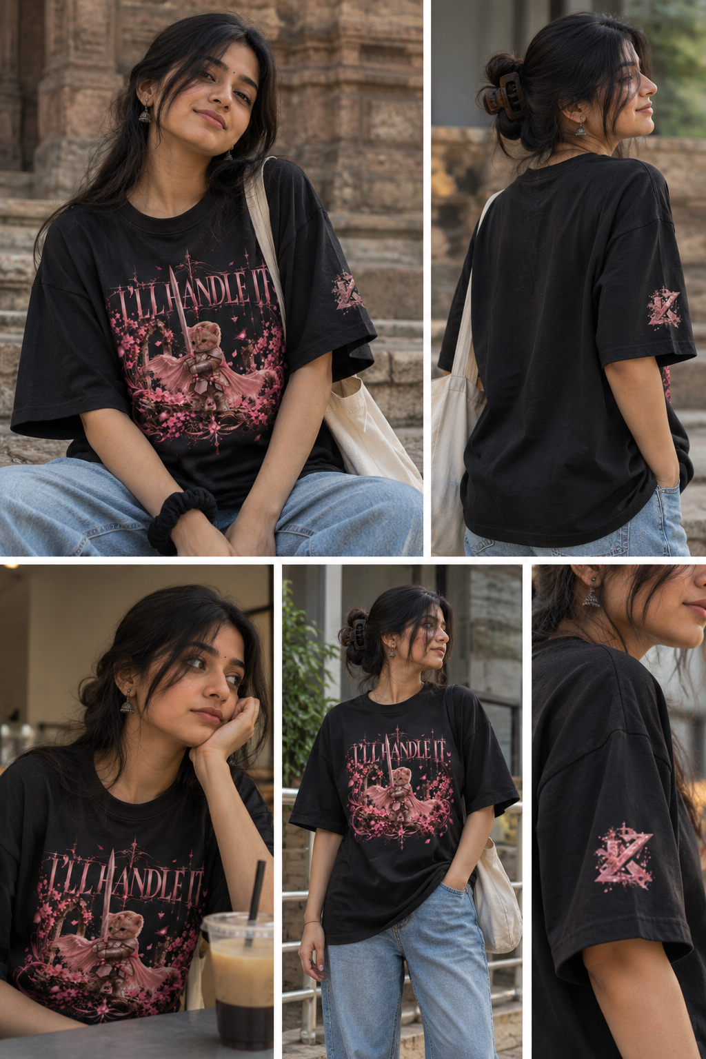 warrior kitty Oversized Standard T-Shirt
