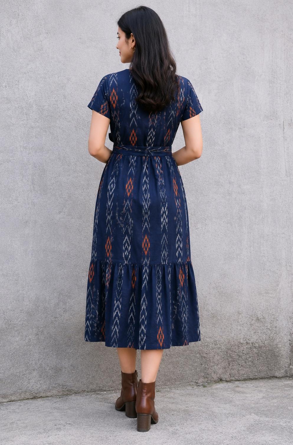 RaatRani Belted Dress
