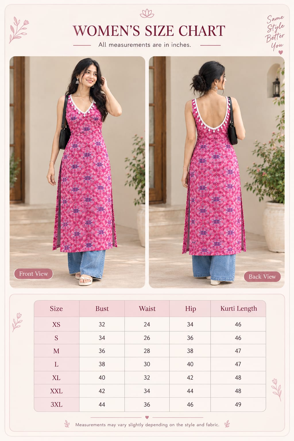 PINK SHELL-TRIM LONG DRESS